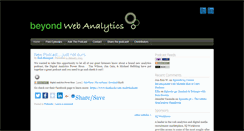 Desktop Screenshot of beyondwebanalytics.com